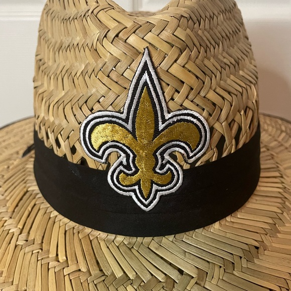 🏈 SAINTS Straw Hat 🏈 - Picture 5 of 7